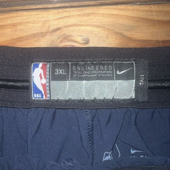 OKC Thunder Nike Basketball Player Issued Warm Up Pants 3XLT NBA Authentic Navy - Picture 5 of 10